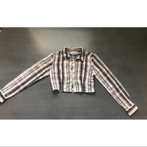 Urban Outfitters Cropped Flannel